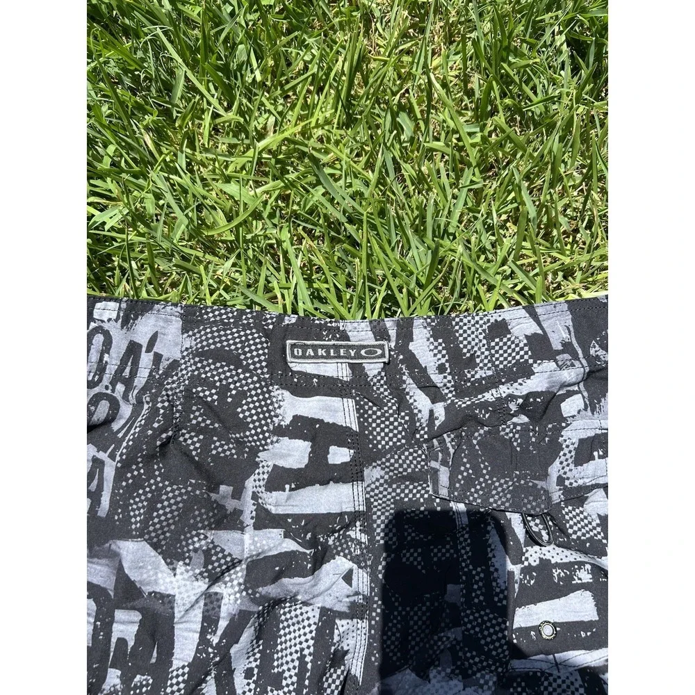 2013 Oakley All Over Print Board Swim Shorts Trunks 35 Tie 11
